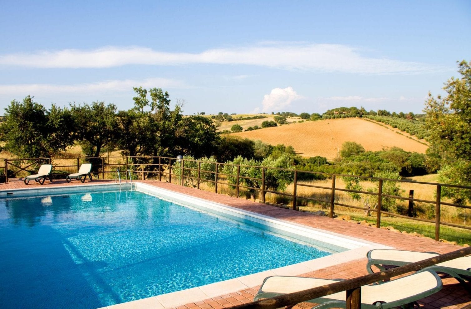 agriturismo toscana bicicletta piscina